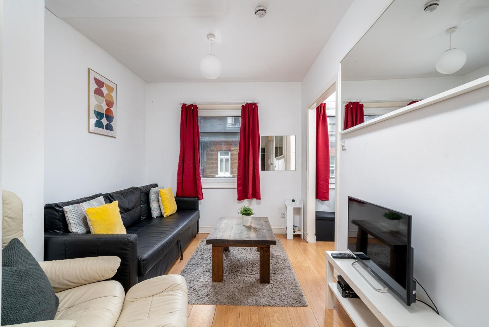 Carnaby & Oxford Street - Central Soho - One Bedroom - Double Bed & Sofabed لندن المظهر الخارجي الصورة